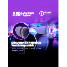 Resim Oxs Thunder Pro+ Gaming Soundbar, Kablosuz Yastık Hoparlör, 7.1.2 Dolby Atmos Hdmı Earc, 3d Ses, Güçlü Dahili Woofer, Rgb Efektleri, 3 Profesyonel Oyun Modu, 180w, Bluetooth Ve Çoklu Bağlantı 