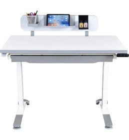 Resim Creo Mobili Omni Standart Elektrikli Çalışma Masası, Eğim ve Yükseklik Ayarlı Ofis Masası, Modern Oyuncu ve Bilgisayar Masası 