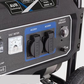 Resim Scheppach Benzinli Jenerator 3,5 Kw 2800 Watt SG3200X 