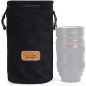 Resim Sccotton Astar Darbeye Dayanıklı Dijital Koruma Taşınabilir Slr Lens Çantası Mikro Tek Kamera Çantası Yuvarlak Siyah M 