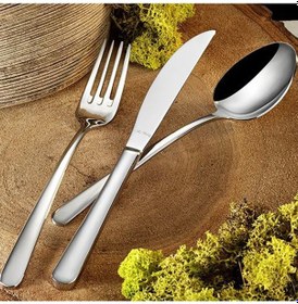 Resim Aryıldız Viole 18 Parça Çatal Kaşık Bıçak Takımı 