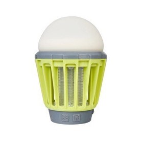 Resim Bix Şarjlı UV LED Böcek Tuzağı 3 Kademeli Fener IPX6 Su Geçirmez Böcek Sivrisinek Kovucu Yeşil 