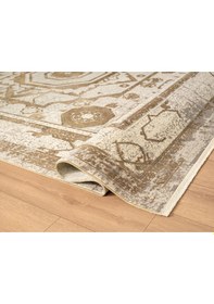 Resim Art At004b Vizon Halı Modern Desen Triko Akrilik Viskon Boyama Yüksek Sıklık Ipek Serisi-763 Vizon 