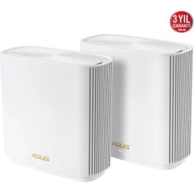 Resim Asus Xt8 (W-2-Pk) Zenwıfı Wıfı6 AX6600 Router 2-Li Paket Beyaz 