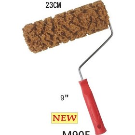 Resim Mufunye Renkli Pırlanta Işıklı Sanatsal Boya Fırçası - Deniz Spongesi Rulosu, Ananas Desenli, M90e Modeli, Kolay Kullanım Ve Temizlik 