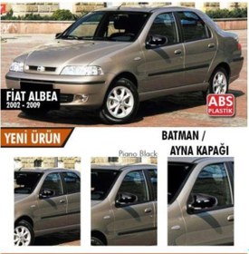 Resim Fiat Albea 2002-2009 Batman Yarasa Ayna Kapağı 
