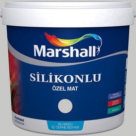 Resim Marshall Kuzey Yıldızı 7,5 Litre Silikonlu Özel Mat Su Bazlı İç Cephe Boyası (MARSHALL.5134333) 