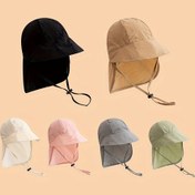 Resim Hafif, Nefes Alabilen Güneş Şapkası - Çocuklar İçin Hızlı Kuruyan Polyester, Ayarlanabilir Askı, Bahar ve Yaz Aktiviteleri İçin İdeal, Günlük Başlık | Ayarlanabilir Başlık | Hafif Şapka 