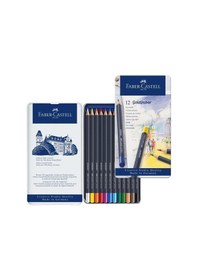 Resim Supertrend Goldfaber Kuru Boya Kalemi Seti 12 Renk Görsel Rengi 