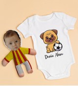 Resim Bitmeyen Kartuş Bk Kids Kişiye Özel Fotoğraflı Bebek Yastık Ve Bebek Body Zıbın Hediye Seti - Model 4.2 