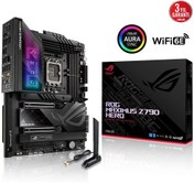 Resim ASUS ROG MAXIMUS Z790 HERO BTF INTEL Z790 LGA1700 DDR5 8000 2xUSB4Thunderbolt HDMI 5x M2 USB3.2 WiFi 7 + BT AURA RGB 2.5Gbit LAN ATX Anakart Arkasına Konumlandırılan Kablo Bağlantıları Asus A21 Kasalarla Uyumlu 