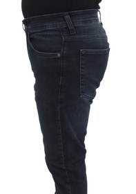 Resim Hacker Denim Hacker Dmctekstil Erkek 1013 Yüksek Bel Rahat Kesim Boru Paça Jean Pantolon Koyu Lacivert 