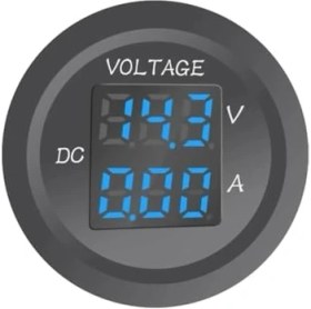 Resim Esranın Dünyası DC12V/24V Dijital Voltmetre Ampermetre 