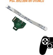 Resim Ps4 V1 Kollar İle Uyumlu Jds Jdm 011 Usb Port Soket & 12 Pın Flex 