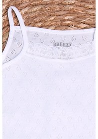 Resim Breeze Kız Çocuk Atlet 1-11 Yaş, Ekru-ekru Ekru 