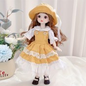 Resim AKODEERD 30.48 cm Moda Bebek, 1/6 BJD Toplu Vücut, DIY Anime ve Film Temalı Prenses Bebek, Kıyafetler, PE Malzeme, Çocuklar için Hediye 