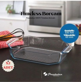 Resim 2 Li Tımeless Dikdörtgen Borcam 59974 Beyaz 