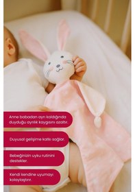 Resim Bebekevi Mavi Desenli Uyku Arkadaşı Bebek Uyku Arkadaşı 