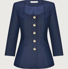 Resim Blair Ceket - 36 / İndigo 