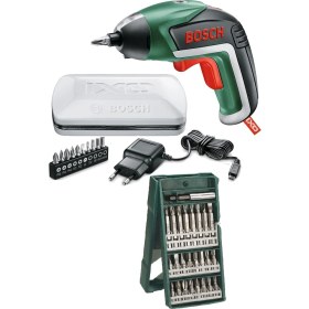 Resim Bosch Ixo V 3.6 V Akülü Vidalama Şarjlı Tornavida Şarjlı Matkap + 25 Parça Vidalama Ucu 