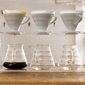 Resim V60 02 Cam Kahve Servis Sürahisi (600 Ml) 