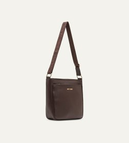 Resim Rose Kahverengi E. Deri Bebek Çantası 