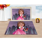 Resim Bk Gift Kişiye Özel Kız Çocuk Prenses Karikatürlü 1000 Parça Profesyonel Puzzle-2 