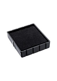 Resim Colop Q24 Kare Mavi Kasa Siyah Keçe - 24 x 24 MM 