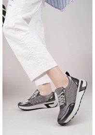 Resim Nesilshoes Nesil Shoes Acr 170 Platin Paraşüt Kadın Ayakkabı 