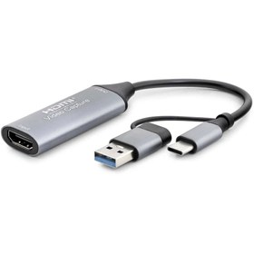 Resim Genel Markalar Hdmı Vıdeo Capture Type-C + Usb3.0 4K 30Hz Gri HDX7844 