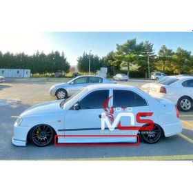 Resim Hyundai Accent Milenyum Kasa Aero Marşpiyel Takım Fiberglass Boyasız 