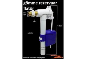 Resim Gömme Rezervuar Flatörü 3/8 Vitra Geberit Modeli Şamandıra Iç Takım Şamandırası 