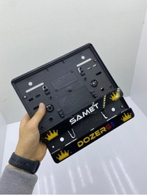 Resim Appcity Kişiye Özel Motor Plakalık, Isimli Motorsiklet Pleksi Pla 255529280 