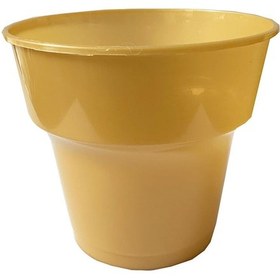 Resim Omeyva Renkli Sert Mika Plastik Kristal Bardak - Altın - 6 Oz / 180 Cc - 125 Adet Çok Renkli 