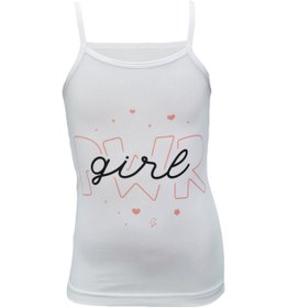 Resim Onurel 5'li Pwrgirl Baskılı Kız Çocuk Ip Askılı Renkli Atlet 