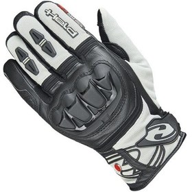Resim Held Sambia 2in1 Evo Gore-tex Korumalı Motosiklet Eldiveni Gri Siyah 