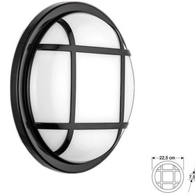Resim 30w Sinope Led Armatür Siyah Kasa 3200k Sarı Işık Siyah 