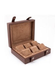 Resim Onywatch Reverso Çoklu Saat Kutusu - Genuine Leather Watch Box Watch Case 