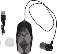 Resim GFRGFH Geri Çekilebilir Kulaklıklar, Yaka Klipsli Kablosuz Kulaklık HiFi Stereo İş Kulaklıkları, Güç Ekranı, Ofis Kamyon Şoförü Sürücüsü Için Tek Kulaklık 