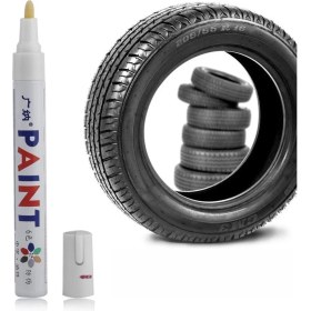 Resim Lastik Yazı Kalemi - Beyaz Midastech 