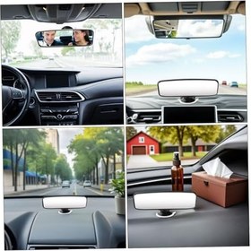 Resim 4 Adet Bebek Aynası Aynaları Araba Bebek Dikiz Aynası Yenidoğan Araba Aksesuarları 