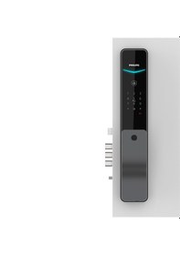 Resim Philips Akıllı Kilit Ddl801-5hbs - Ip65 Suya Ve Toza Dayanıklı, Wifi Bağlantılı Gri 
