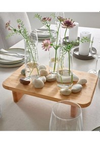 Resim Bambu Ayaklı Sunumluk, Servis, Kesim Tahtası 35 22cm 