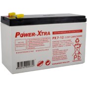 Resim POWER-XTRA 12v 7ah Bakımsız Akü 