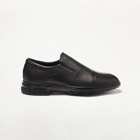 Resim John May Erkek Oxford ( Klasik) OG-355 Siyah Deri 