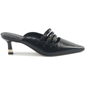 Resim Nine West Barbara 5pr Siyah Kadın Topuklu Terlik 000000000102011984 Siyah 