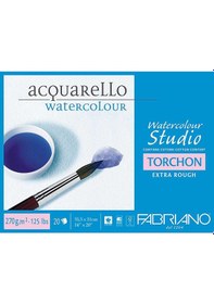 Resim Fabriano Torchon Sulu Boya Defteri Extra Rough 270 G 35x51 Cm. 