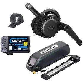 Resim Bafang 1000W Middrive Fatbike Elektrikli Bisiklet Dönüşüm Kiti (Yeni) 