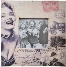 Resim Bucuks Decotown Marilyn Monroe Tasarım Ahşap Resim Fotoğraf Çerçevesi 