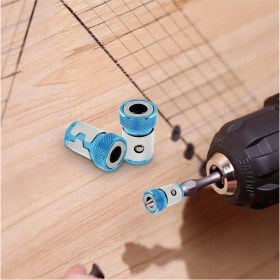 Resim Depolife Manyetik Mıknatıslama Halkası Manyetik Vida Tutucu Hex 1/4 Ph Pz Yıldız Matkap Ucu Için Güçlü 2'li 